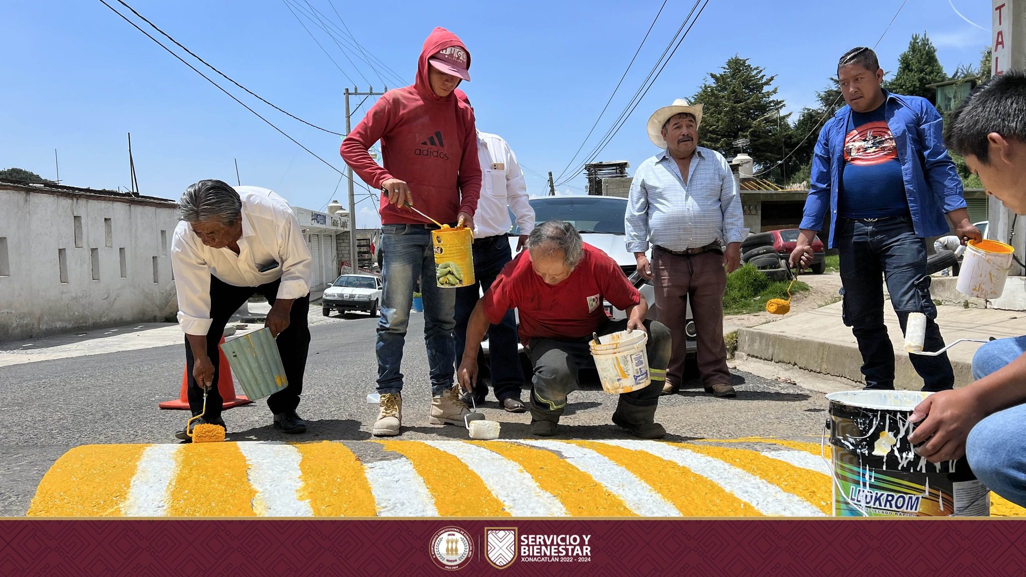 Agradecemos a todos los vecinos de la comunidad de San