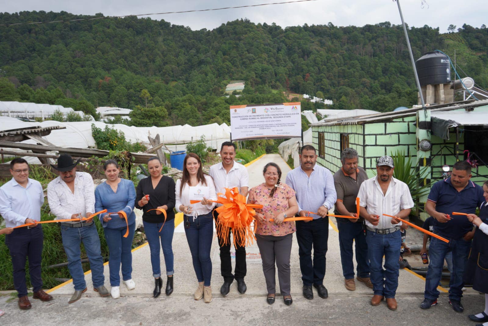 Con obras para todas las comunidades seguiremos trabajando para construir