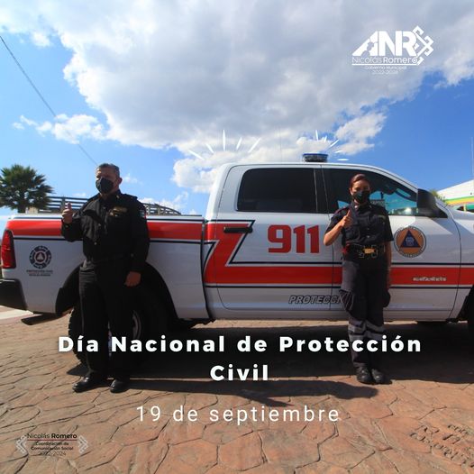 Dia Nacional de Proteccion Civil En este 19 de septiembre