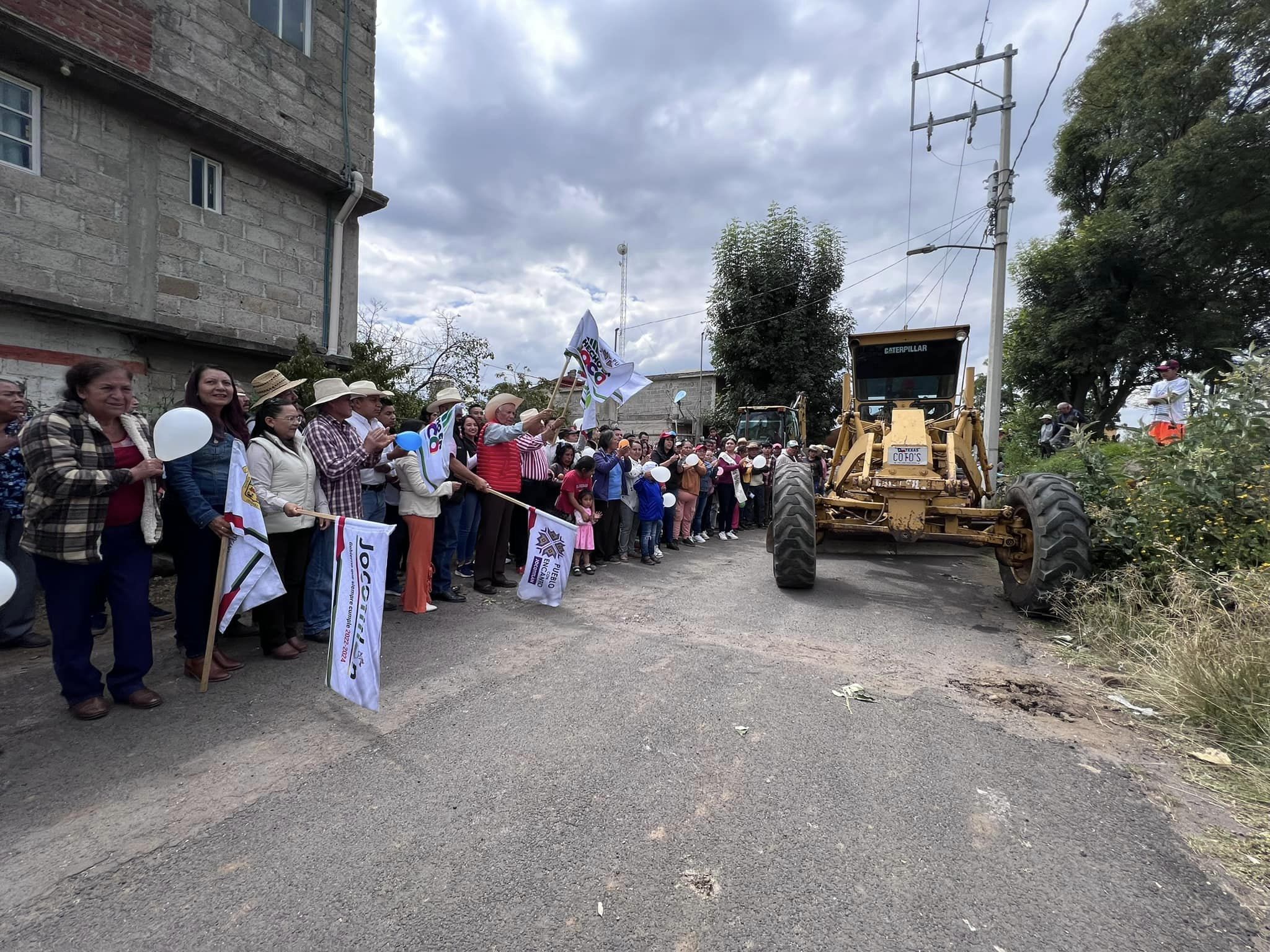 El dia de hoy el Presidente Municipal Jesus Cedillo Gonzalez