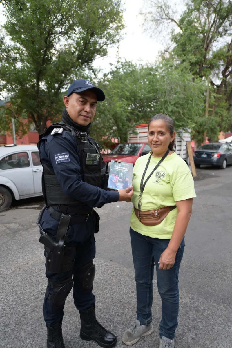 Elementos de Seguridad Publica y Transito Atizapan entregaron alrededor de