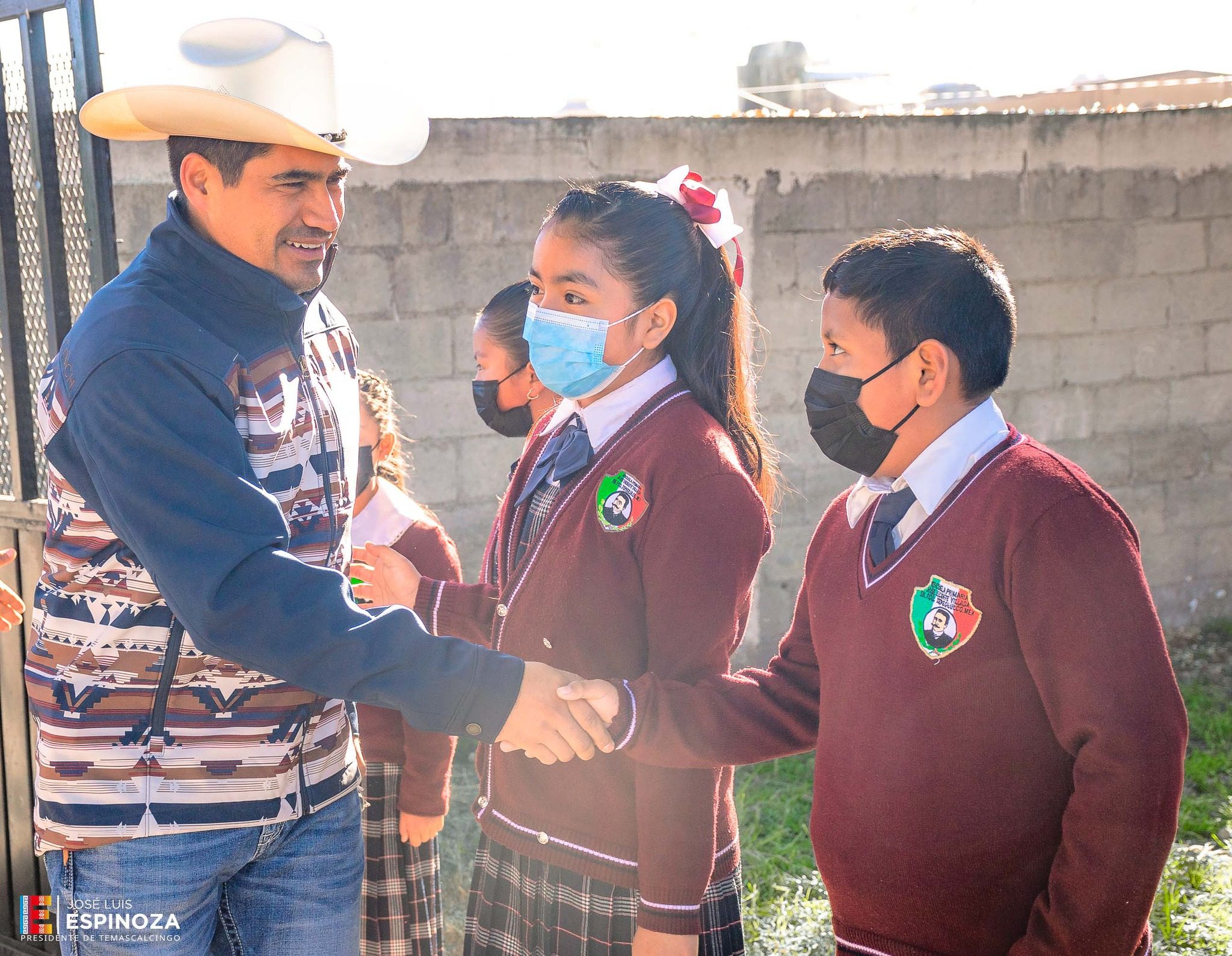 En la Escuela Primaria Jose Vicente Villada de la comunidad