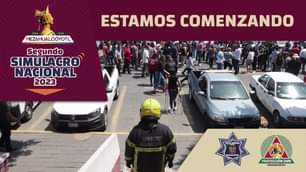 EnVivo Reporte sobre el desarrollo del Segundo SimulacroNacional2023 en