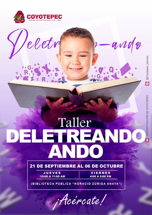 II 𝐃𝐄𝐋𝐄𝐓𝐑𝐄𝐀𝐍𝐃𝐎 𝐀𝐍𝐃𝐎 Invitamos a todos los ninos de 𝟔 𝐚