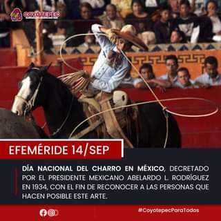 II 𝐃𝐈́𝐀 𝐍𝐀𝐂𝐈𝐎𝐍𝐀𝐋 𝐃𝐄𝐋 𝐂𝐇𝐀𝐑𝐑𝐎 Dia Nacional del Charro se