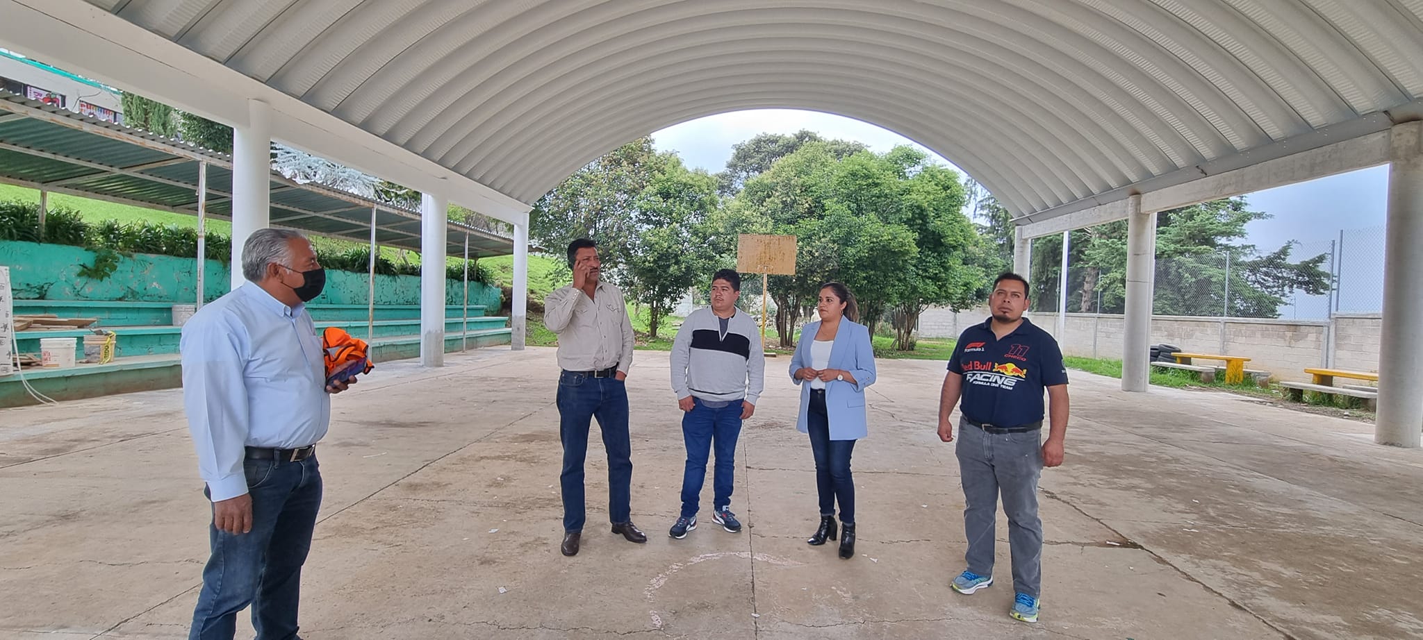 Nuestro Arcotecho en la Primaria Tierra y Libertad empieza a