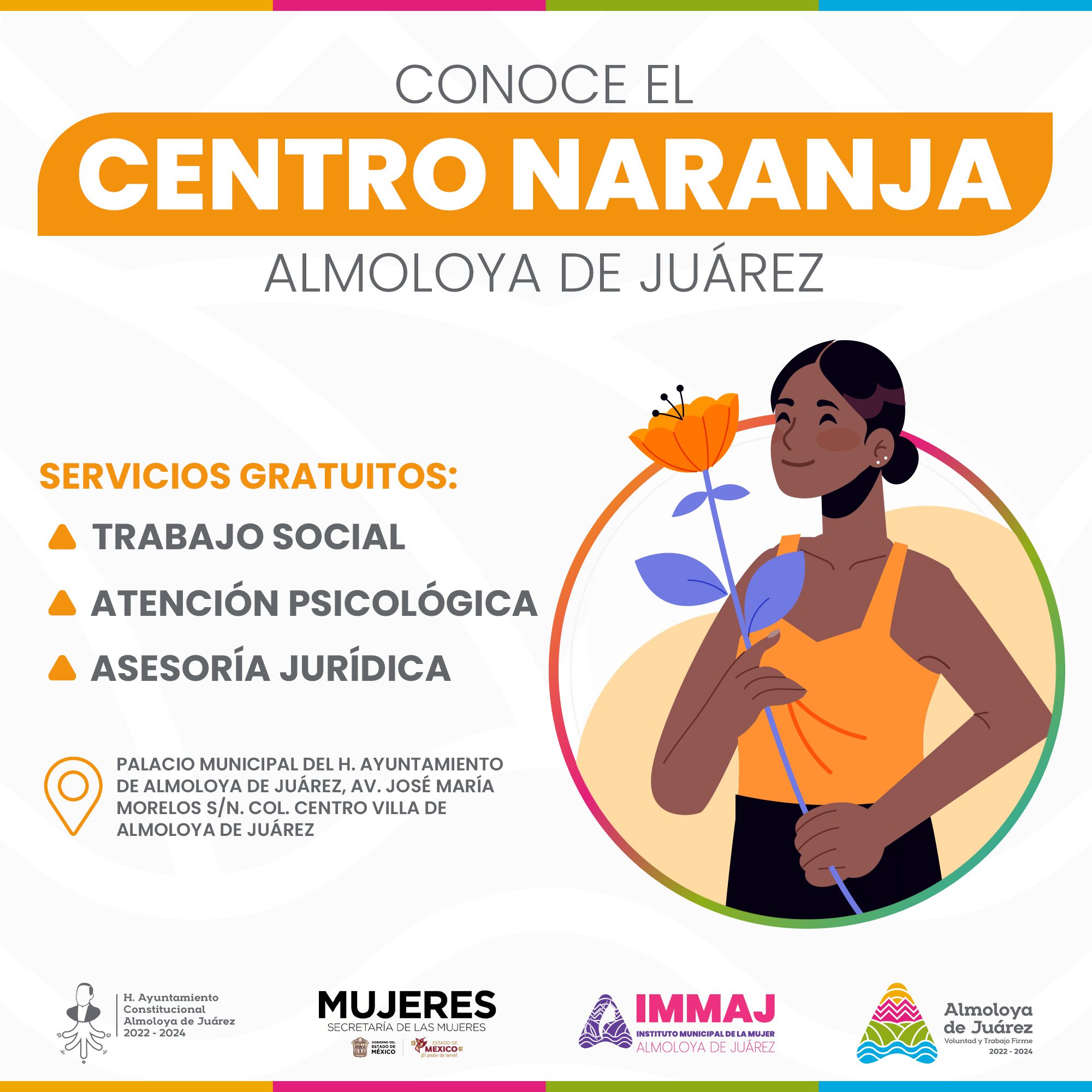 Vecinas las invitamos a conocer nuestro CentroNaranja en donde podran