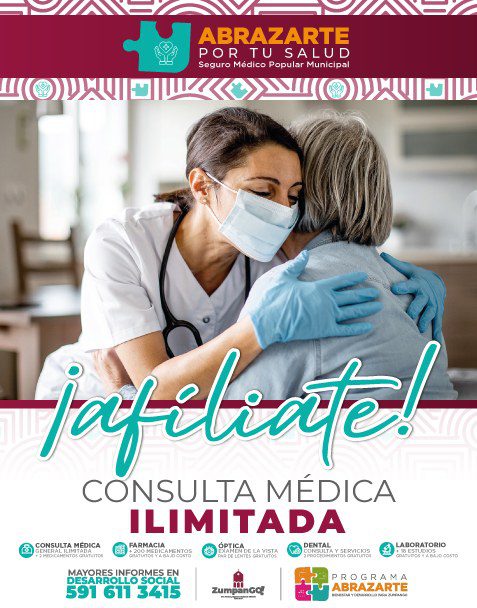 ¡AFILIATE A NUESTRO SEGURO MEDICO POPULAR MUNICIPAL