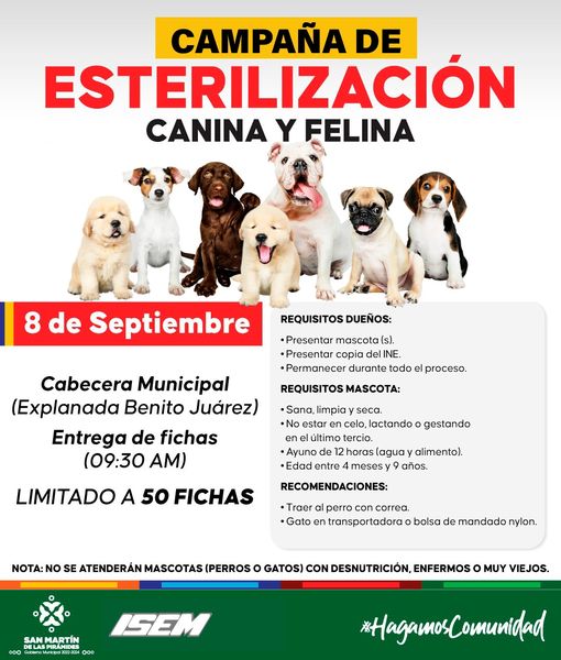 ¡AGENDALO Este proximo 8 de Septiembre te invitamos a ser