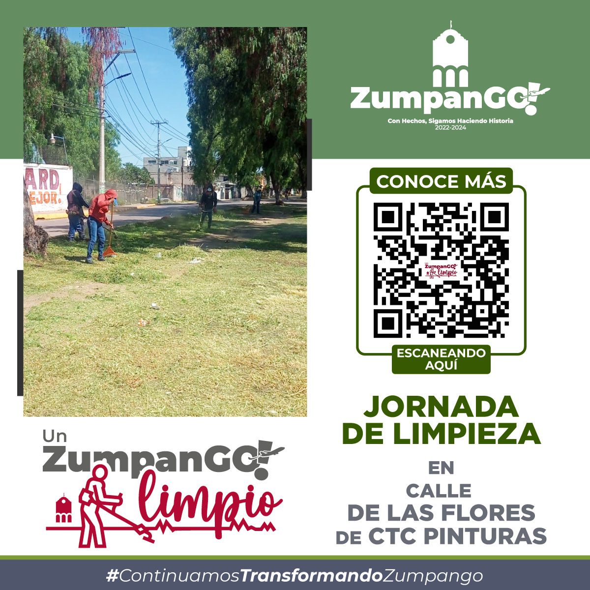 ¡Accion y compromiso por un Zumpango zumpangolimpio El equipo de