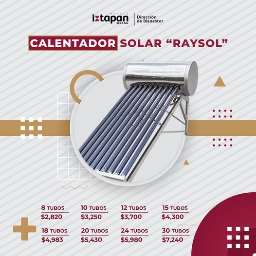 ¡Aprovecha los precios unicos de los calentadores solares que la