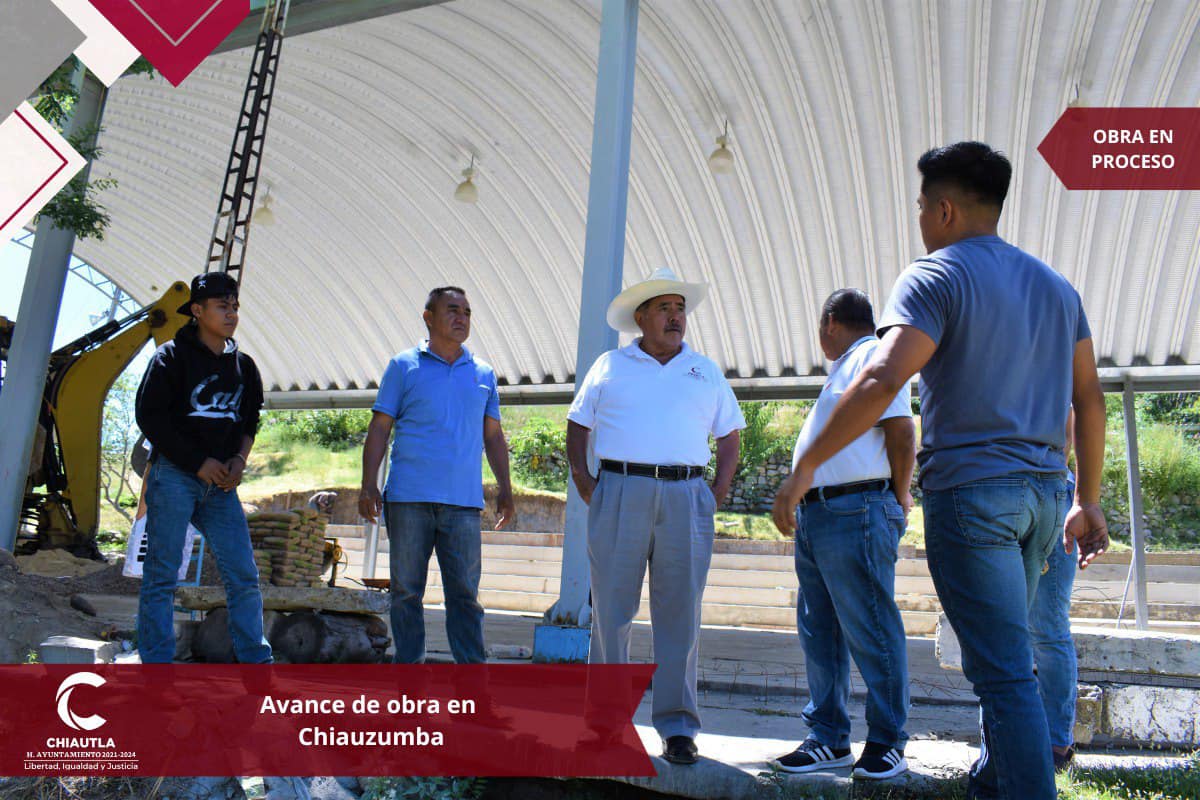 ¡Asi el avanza la obra de CHIAUZUMBA Con la presencia