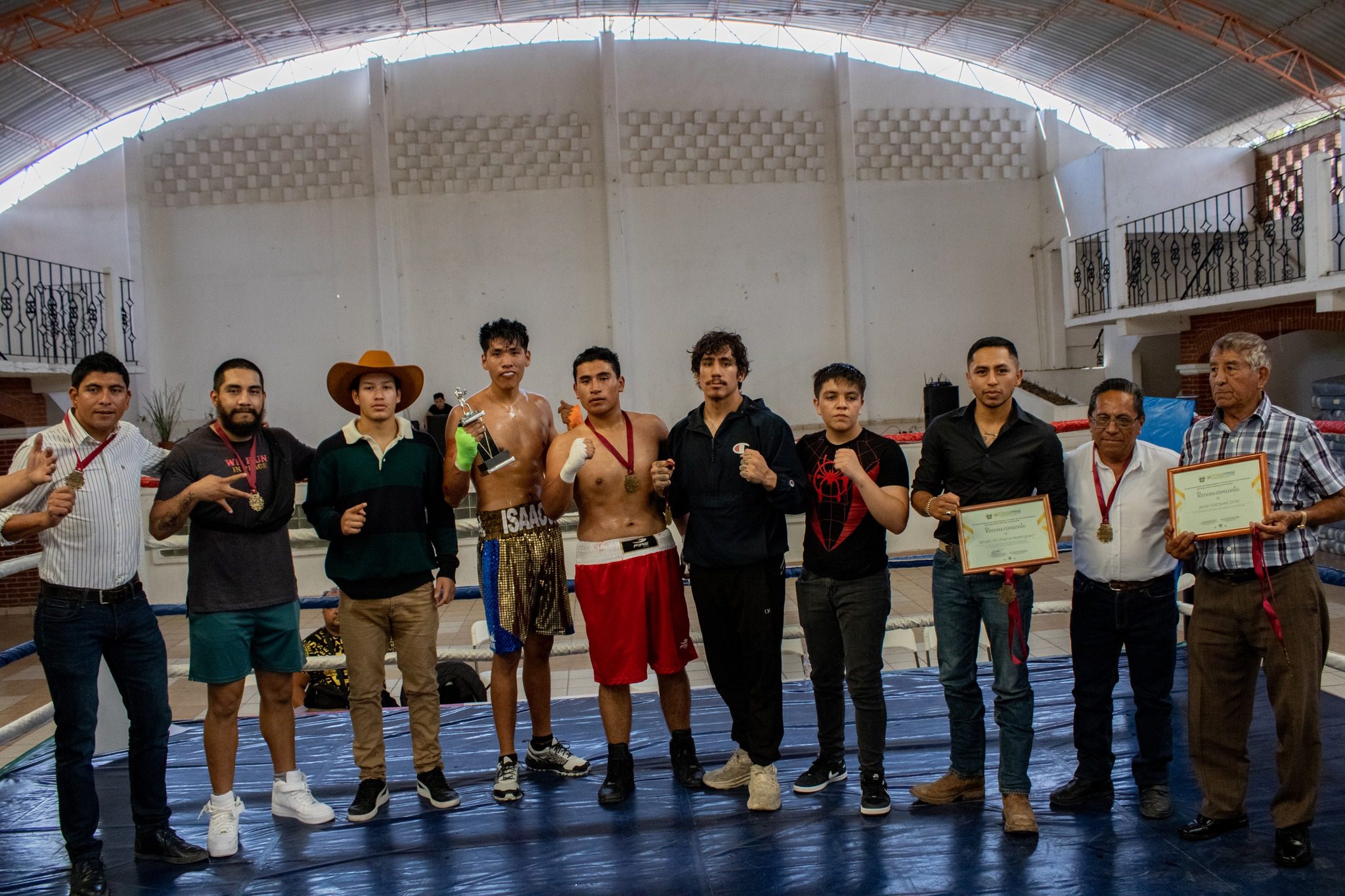 ¡Asi se vivieron las peleas de BoxAmateur en el Auditorio