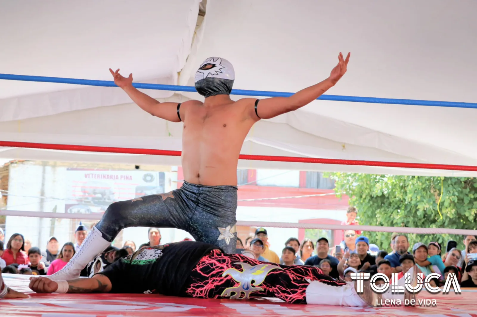 ¡Asi vivimos la Lucha Libre en la delegacion de Santiago scaled