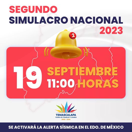 ¡Atencion a todos Este martes 19 de septiembre estaremos