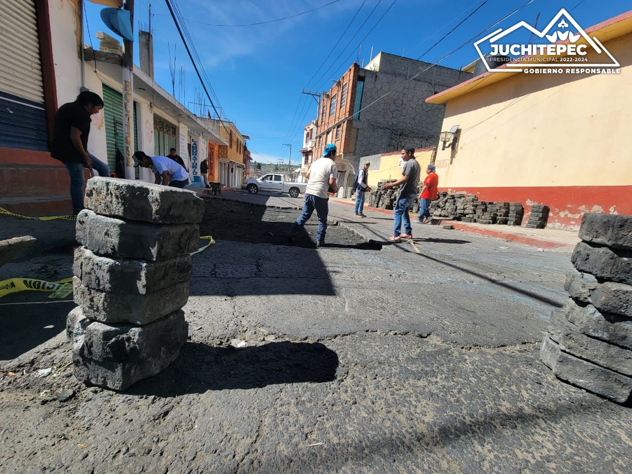 ¡Damos inicio a la obra en Calle Matamoros Hoy 25