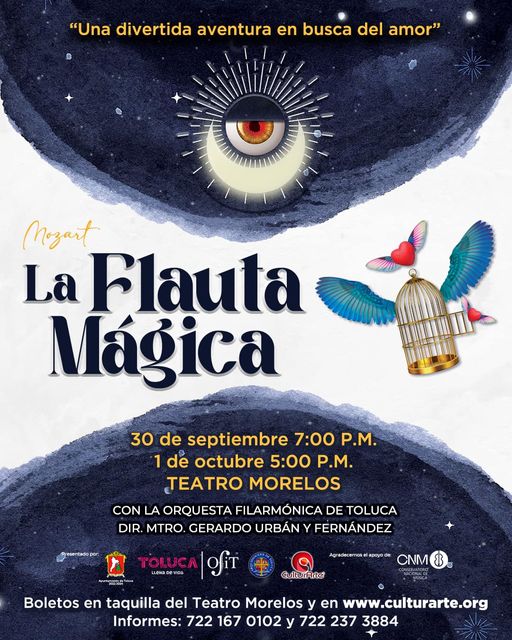 ¡Disfruta el concierto de La Flauta Magica de nuestra Orquesta