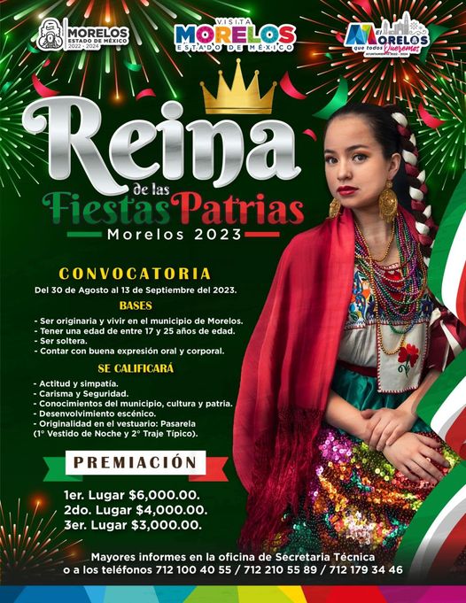 ¡Estamos a pocos dias de cerrar la convocatoria para Reina