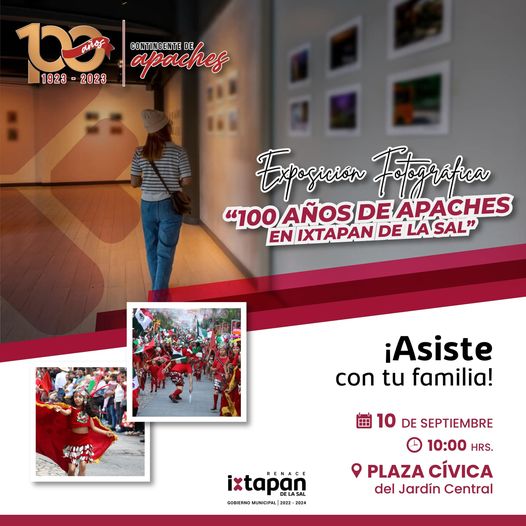 ¡Estamos emocionados de presentarles la exposicion fotografica 100 anos de