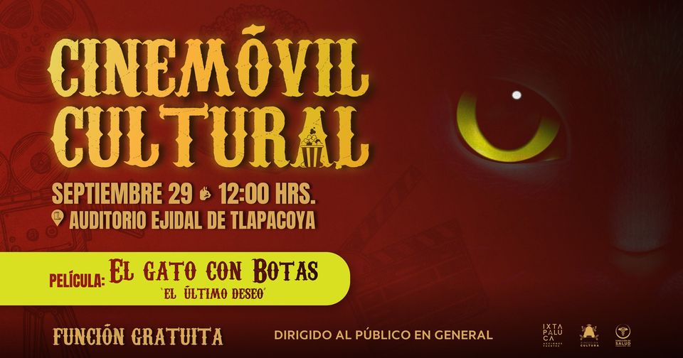 ¡Funcion de cine gratis La Direccion de Cultura H Ayuntamiento