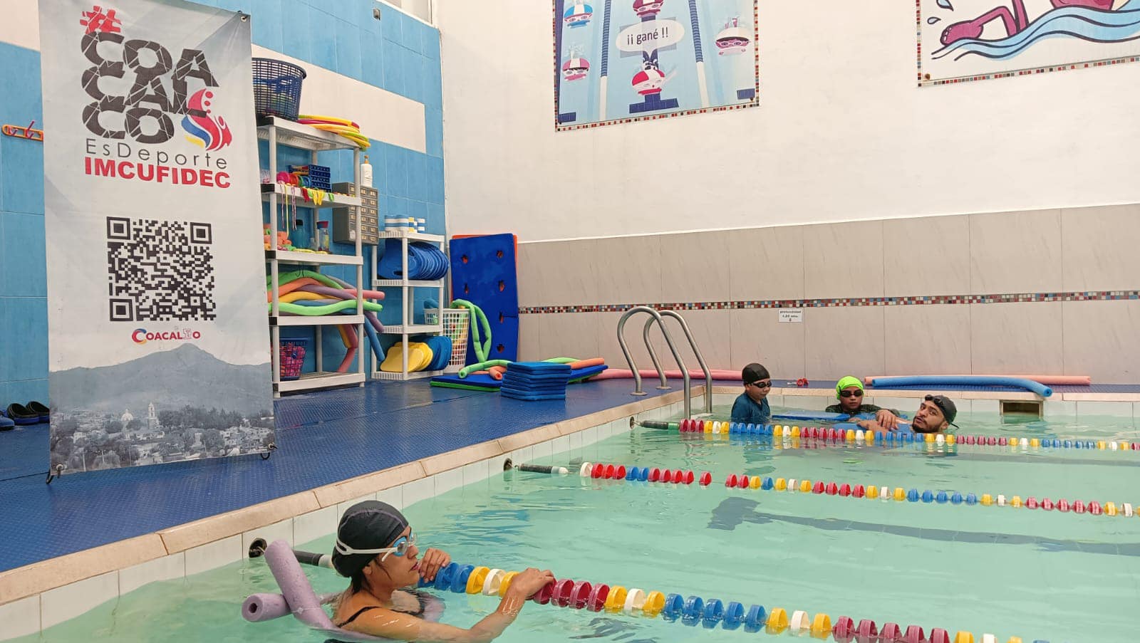 ¡Gracias por acompanarnos en la clase gratuita de natacion realizada