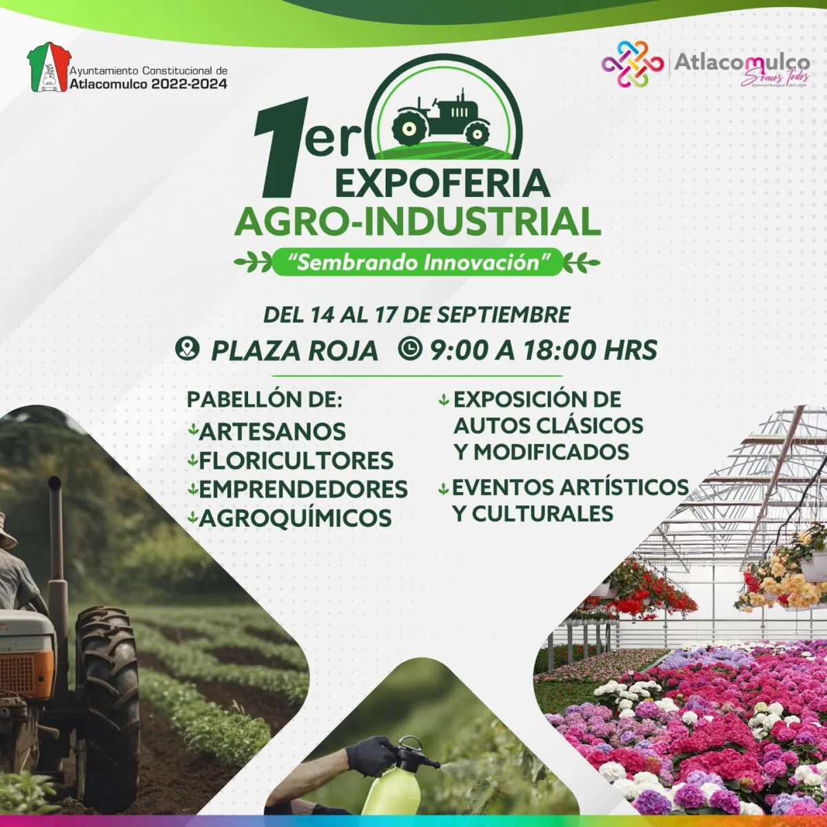 ¡Hoy iniciamos 1er Expo Feria Agro Industrial Donde podras encontrar el