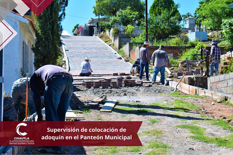 ¡Las obras no se detienen El presidente Reyes Miranda acudio