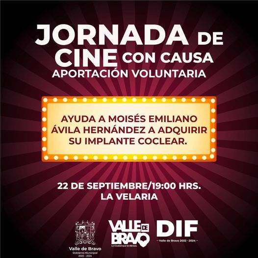 ¡Participa en nuestra Jornada de Cine con Causa