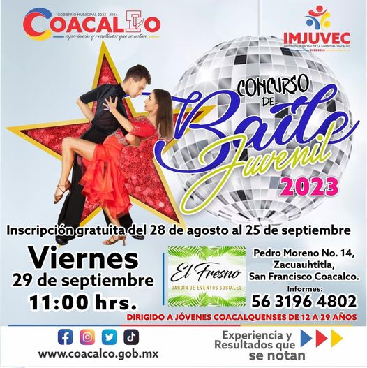 ¡Preparate Lanzate al Concurso de Baile Juvenil realizado por el