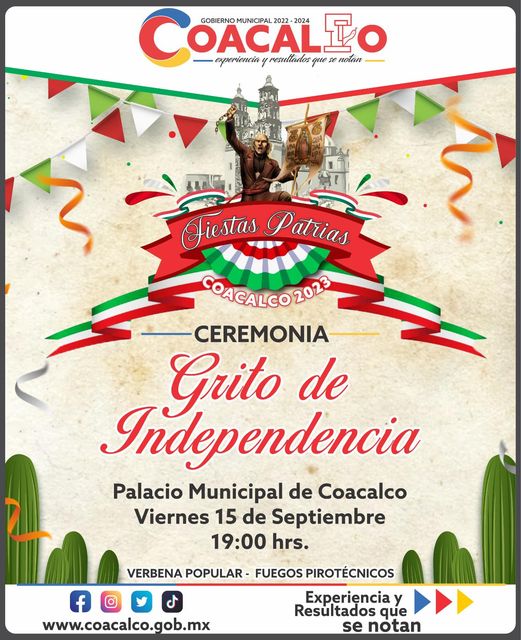 ¡Preparate Ven a dar el grito con nosotros en la