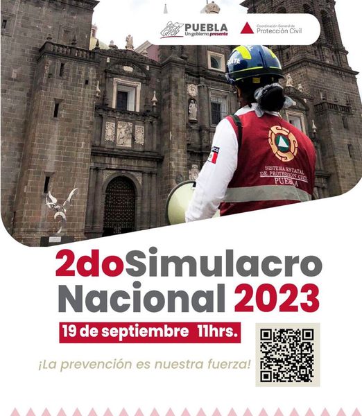 ¡Recuerda Este 19 de septiembre participa en el 2o Simulacro