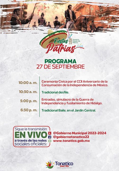 ¡Se llego el gran dia Conoce las actividades y participa