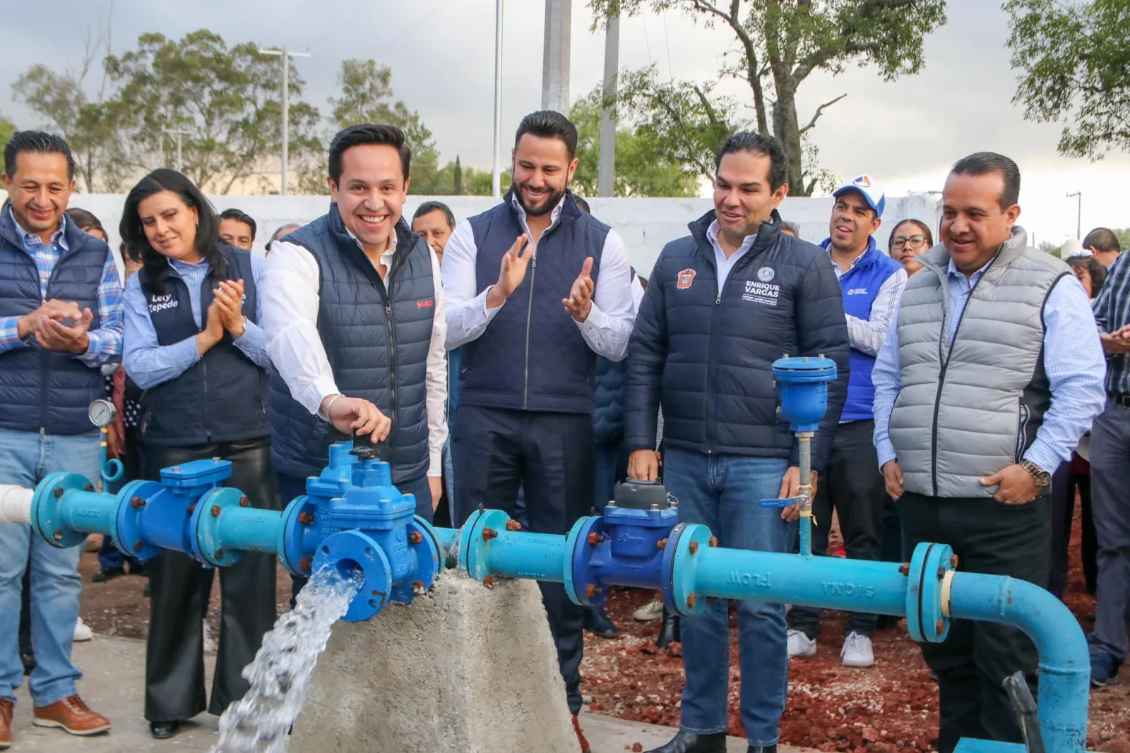 ¡Si hay agua en Soyaniquilpan Hoy entregamos 3 importantes obras scaled