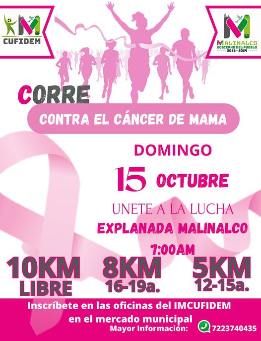 ¡Sumate y participa en la carrera contra el cancer de