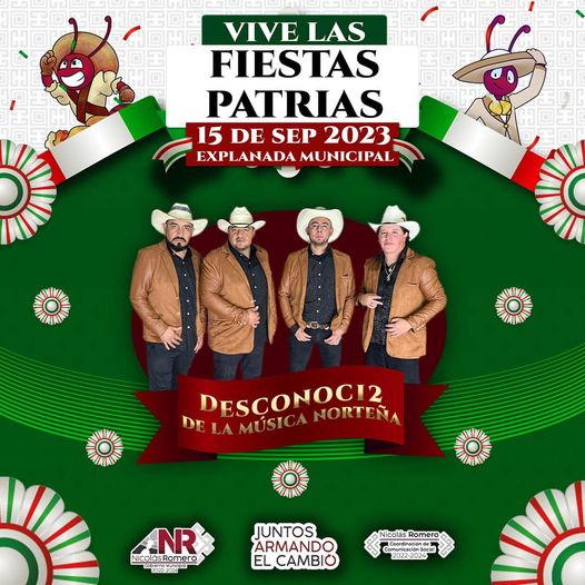 ¡Unete a la fiesta patria junto a Desconoci2 de la