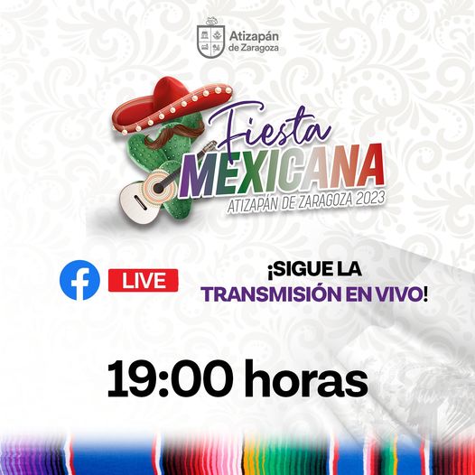 ¡Unete a la transmision en vivo de nuestra gran Fiesta