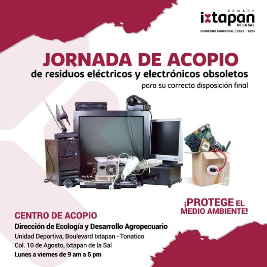 ¡Unete a nuestra Jornada de Acopio de Residuos Electricos y