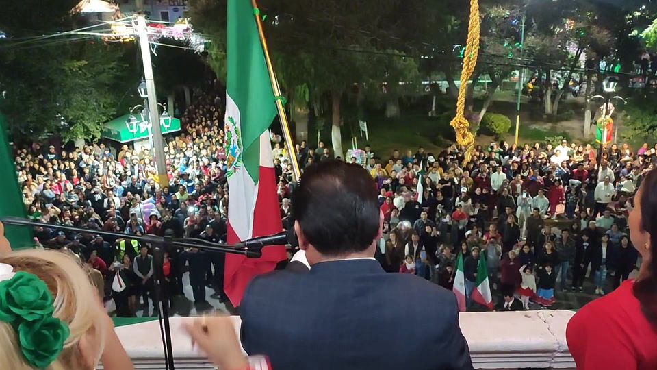 ¡Viva Mexico El Grito de la Independencia en Otumba fue