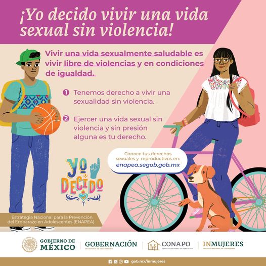 ¡YoDecidoPrevenir y vivir una vida sexual sin violencia