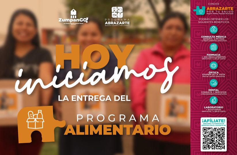 ¡Zumpanguense ES HOY El programa alimentario Abrazarte esta listo para