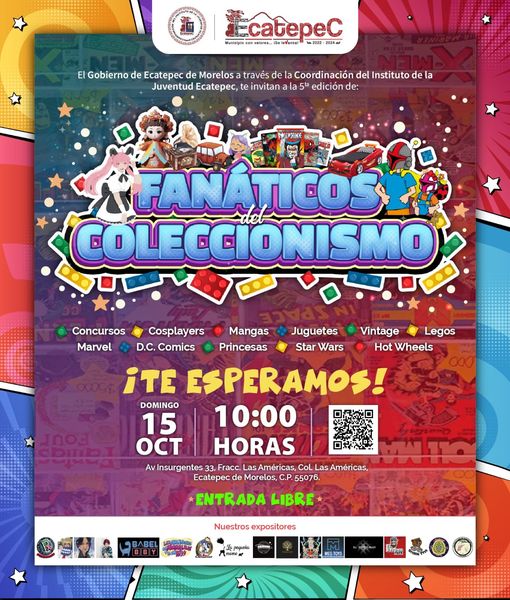 ¿Eres fanatico del coleccionismo ¡Entonces este evento es para ti