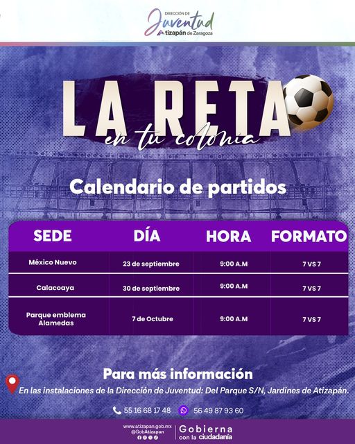 ¿Eres fanatico del futbol ¡No te pierdas La Reta en