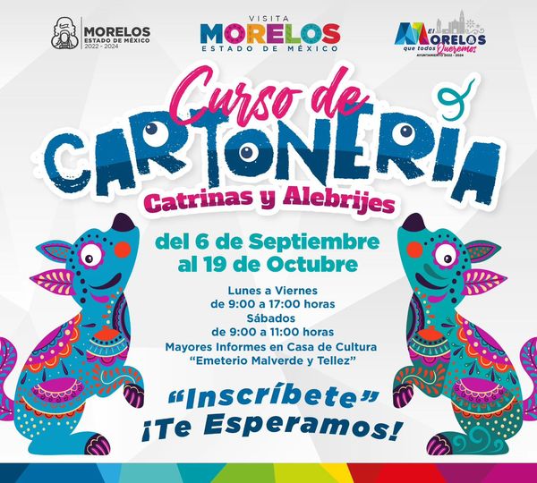 ¿Quieres saber como se hacen las catrinas y alebrijes ¡Inscribete