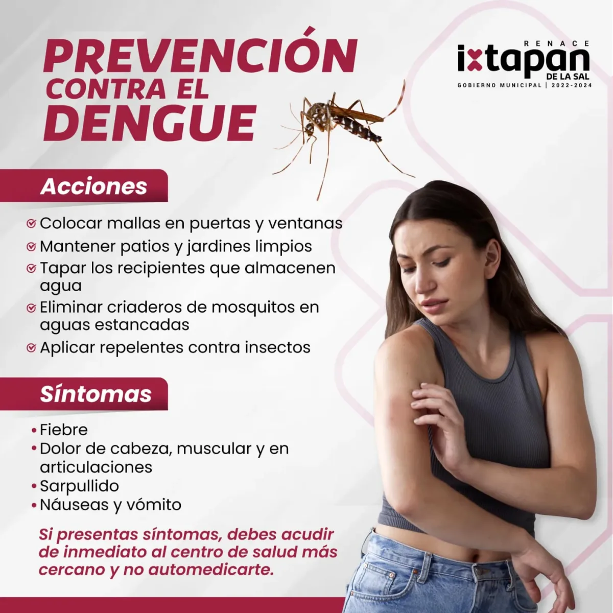 ¿Sabe usted cuales son los sintomas del Dengue Te presentamos scaled