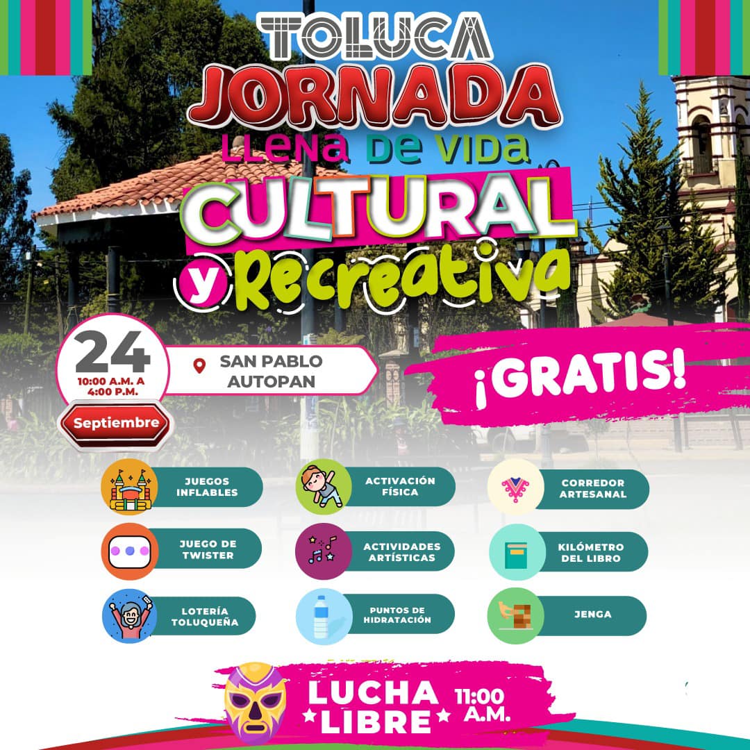 ¿Sabias que… En nuestras JornadasLlenasDeVida puedes disfrutar de actividades