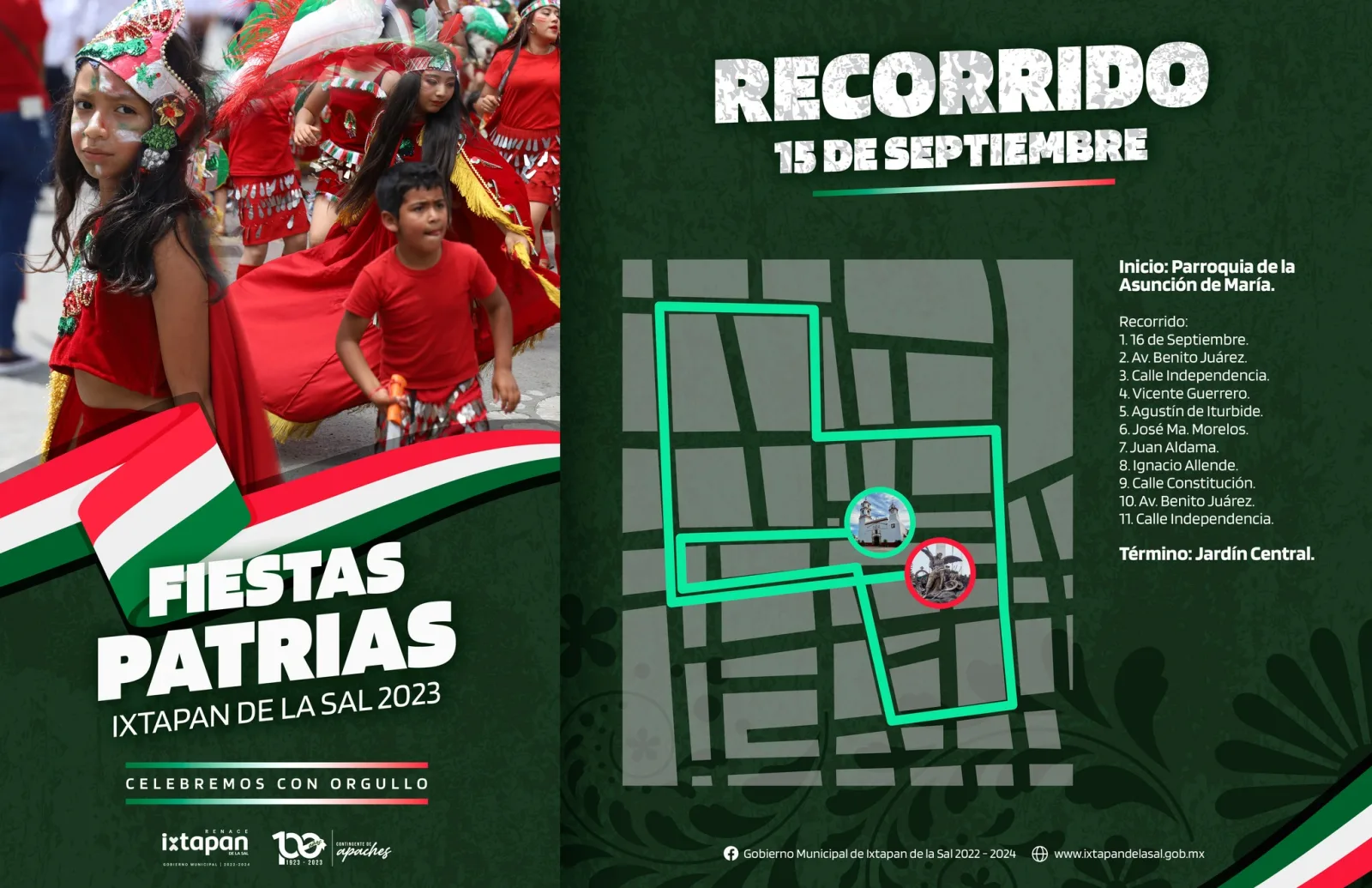 ¿Ya conoces la ruta para el recorrido y desfile del scaled