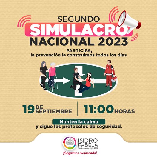 𝗦𝗘𝗚𝗨𝗡𝗗𝗢 𝗦𝗜𝗠𝗨𝗟𝗔𝗖𝗥𝗢 𝗡𝗔𝗖𝗜𝗔𝗡𝗔𝗟 𝟮𝟬𝟮𝟯 Este 19 de septiembre a