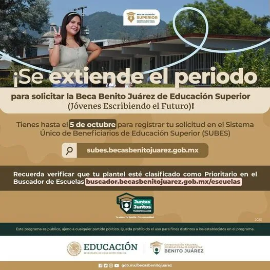 1696162738 ATENCION Se extiende el periodo para solicitar INCORPORARSE al Programa jpg