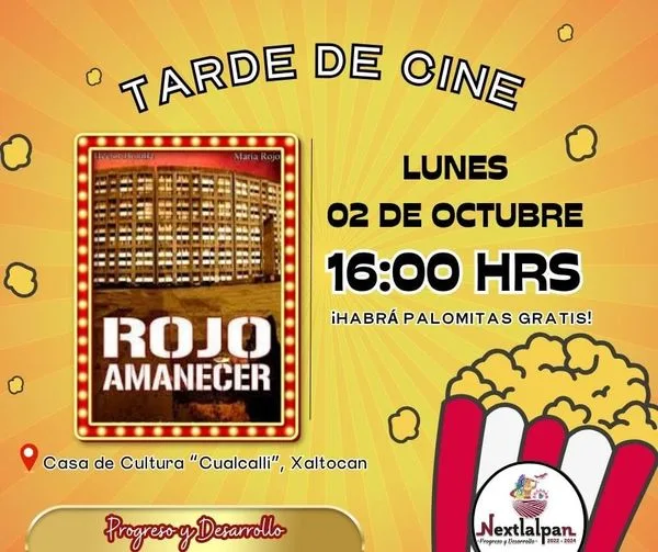 1696164782 TARDE DE CINE No se pierdan Rojo Amanecer este lunes jpg