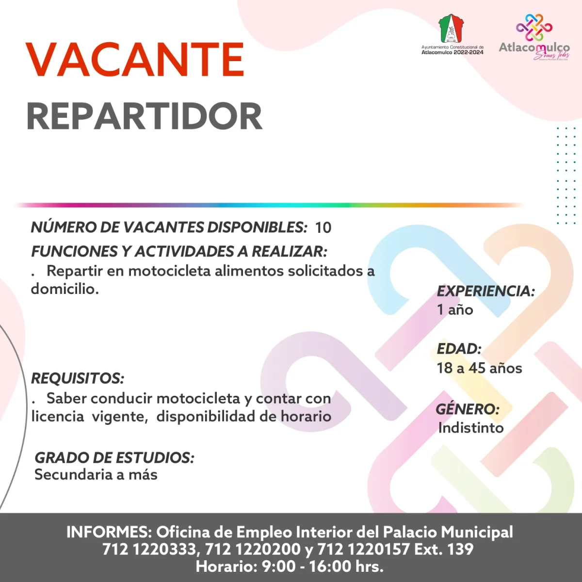 1696270343 597 ¡Te compartimos las vacantes de empleo correspondientes a esta semana